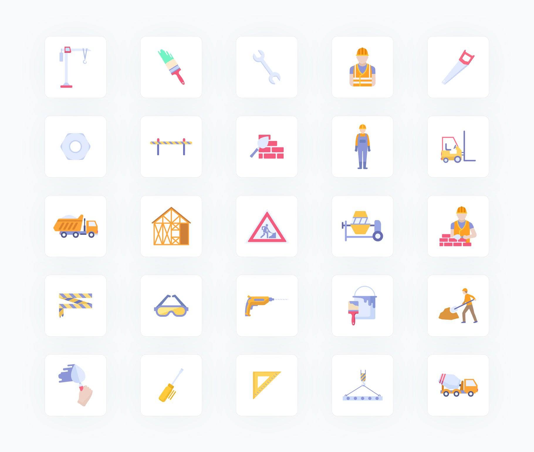 Business-Flat-Vector-Icons Icons Construction Flat Vector Icons S04142201 powerpoint-template keynote-template google-slides-template infographic-template
