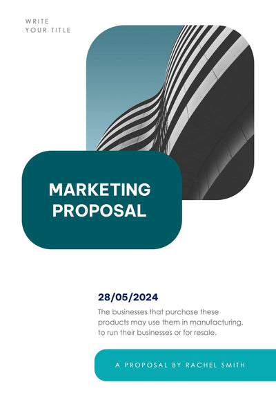 Business-Proposal-2-Pages-Infographics Infographics Teal Blue Business Proposal Template powerpoint-template keynote-template google-slides-template infographic-template