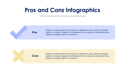 Pros and Cons Slide Infographic Template S12202305