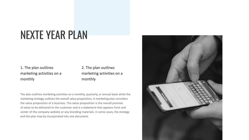 Annual-Report-Deck Slides Blue Light Black and White Minimal and Simple Presentation Annual Report Template S04212301 powerpoint-template keynote-template google-slides-template infographic-template