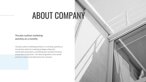 Annual-Report-Deck Slides Blue Light Black and White Minimal and Simple Presentation Annual Report Template S04212301 powerpoint-template keynote-template google-slides-template infographic-template