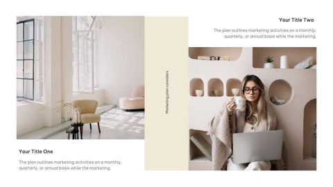 Annual-Report-Deck Slides Linen Mocha Minimal and Modern Presentation Annual Report Template S04282301 powerpoint-template keynote-template google-slides-template infographic-template