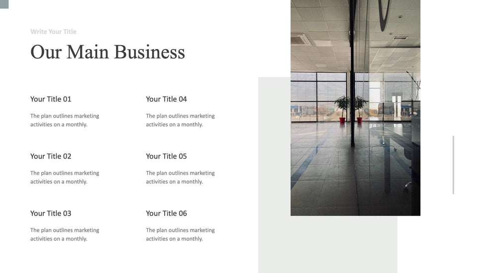 Annual-Report-Deck Slides Opal Blue White Simple and Modern Presentation Annual Report Template S04212301 powerpoint-template keynote-template google-slides-template infographic-template