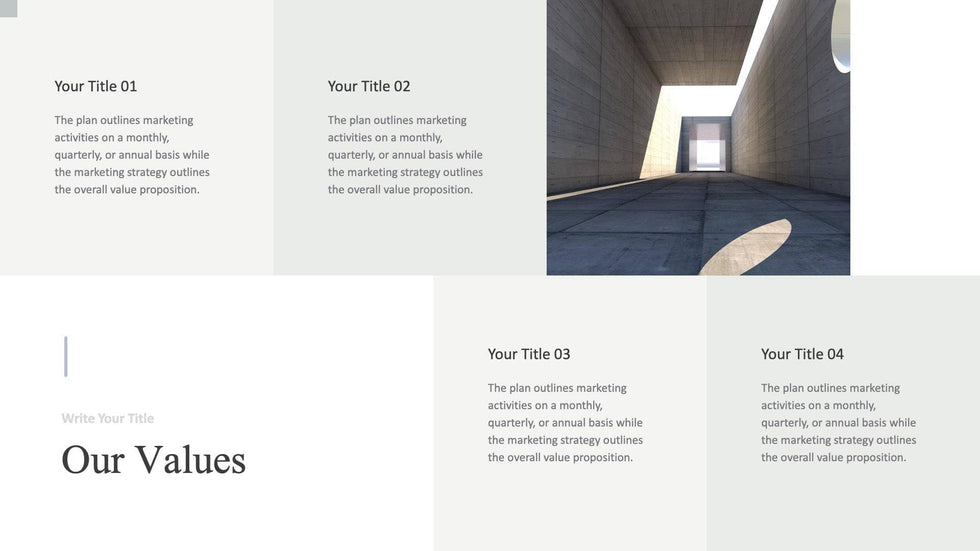 Annual-Report-Deck Slides Opal Blue White Simple and Modern Presentation Annual Report Template S04212301 powerpoint-template keynote-template google-slides-template infographic-template