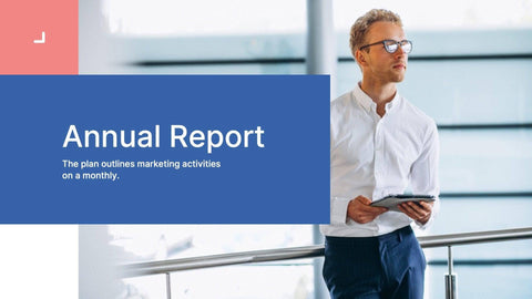 Annual-Report-Deck Slides Persian Blue Coral Simple and Modern Presentation Annual Report Template S04302301 powerpoint-template keynote-template google-slides-template infographic-template