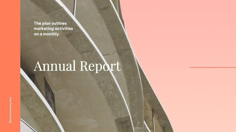 Annual-Report-Deck Slides Royal Blue Ceil Simple and Clean Presentation Annual Report Template S04282301 powerpoint-template keynote-template google-slides-template infographic-template