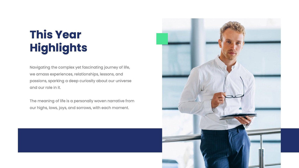 Annual-Report-Presentation-Template Slides Blue Neon Green Simple and Professional Presentation Annual Report Template S06262301 powerpoint-template keynote-template google-slides-template infographic-template