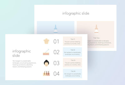Medical-Presentation-Templates Slides Dermatology and Skin Care Presentation S08182301 powerpoint-template keynote-template google-slides-template infographic-template