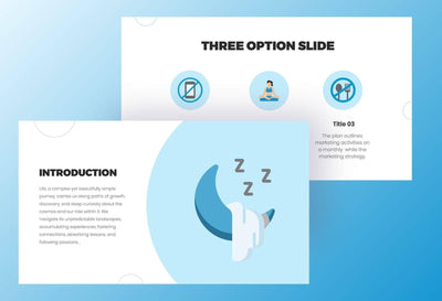 Medical-Presentation-Templates Slides Insomnia Presentation Template S08142301 powerpoint-template keynote-template google-slides-template infographic-template