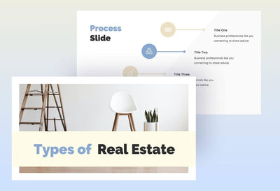 Real-Estate-Presentation-Templates Slides Types of Real Estate Presentation Template S09122301 powerpoint-template keynote-template google-slides-template infographic-template