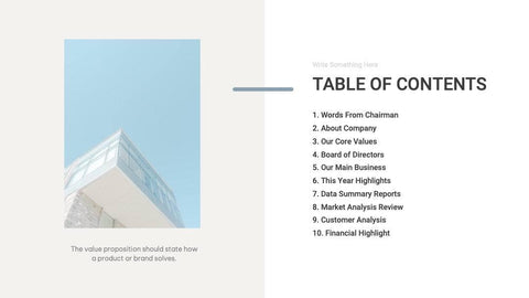 Annual-Report-Deck Slides Beau Blue Bone Minimal and Clean Presentation Annual Report Template S04182301 powerpoint-template keynote-template google-slides-template infographic-template