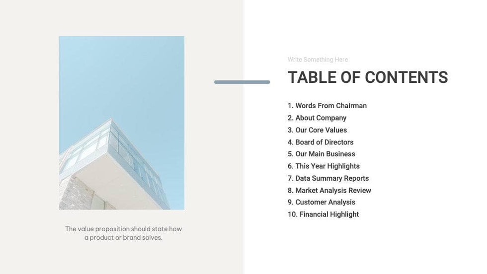 Annual-Report-Deck Slides Beau Blue Bone Minimal and Clean Presentation Annual Report Template S04182301 powerpoint-template keynote-template google-slides-template infographic-template