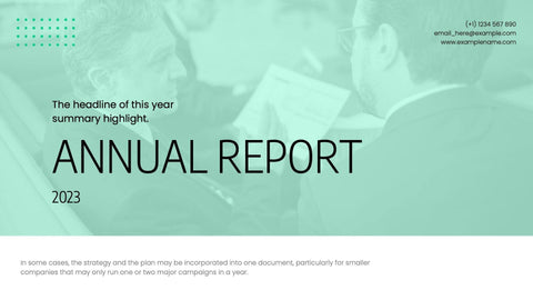 Annual-Report-Deck Slides Black and White Green Professional Presentation Annual Report Template S12202201 powerpoint-template keynote-template google-slides-template infographic-template