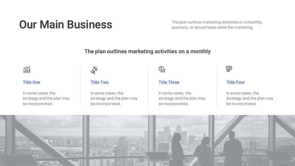 Annual-Report-Deck Slides Han Blue Gray Professional and Clean Presentation Annual Report Template S04182301 powerpoint-template keynote-template google-slides-template infographic-template