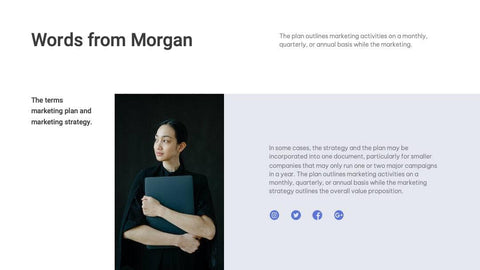 Annual-Report-Deck Slides Han Blue Gray Professional and Clean Presentation Annual Report Template S04182301 powerpoint-template keynote-template google-slides-template infographic-template