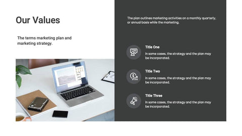 Annual-Report-Deck Slides Han Blue Gray Professional and Clean Presentation Annual Report Template S04182301 powerpoint-template keynote-template google-slides-template infographic-template