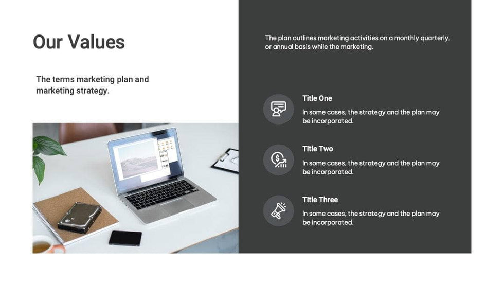 Annual-Report-Deck Slides Han Blue Gray Professional and Clean Presentation Annual Report Template S04182301 powerpoint-template keynote-template google-slides-template infographic-template