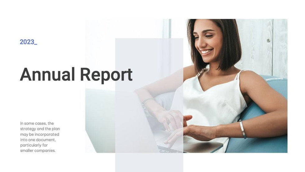 Annual-Report-Deck Slides Han Blue Gray Professional and Clean Presentation Annual Report Template S04182301 powerpoint-template keynote-template google-slides-template infographic-template