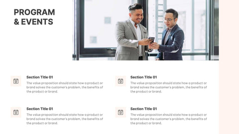 Annual-Report-Deck Slides Light Pink Dark Gray Professional Presentation Annual Report Template S12202201 powerpoint-template keynote-template google-slides-template infographic-template