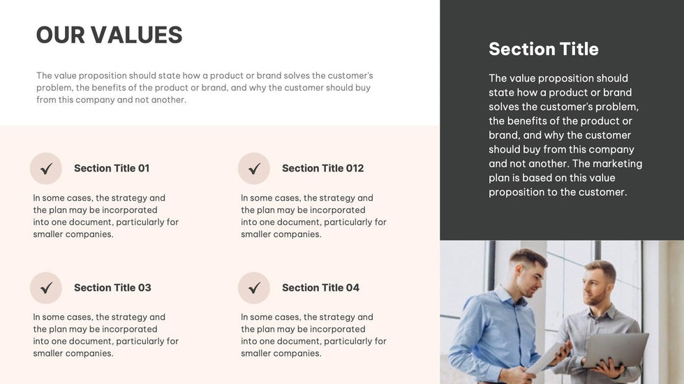 Annual-Report-Deck Slides Light Pink Dark Gray Professional Presentation Annual Report Template S12202201 powerpoint-template keynote-template google-slides-template infographic-template