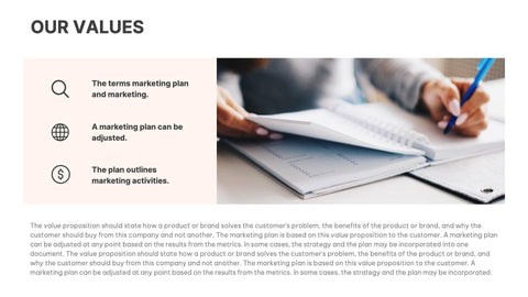 Annual-Report-Deck Slides Light Pink Dark Gray Professional Presentation Annual Report Template S12202201 powerpoint-template keynote-template google-slides-template infographic-template