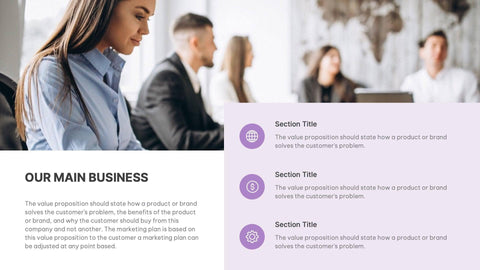 Annual-Report-Deck Slides Light Purple and Lavender Professional Presentation Annual Report Template S12202201 powerpoint-template keynote-template google-slides-template infographic-template
