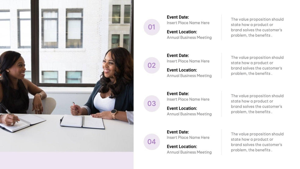 Annual-Report-Deck Slides Light Purple and Lavender Professional Presentation Annual Report Template S12202201 powerpoint-template keynote-template google-slides-template infographic-template