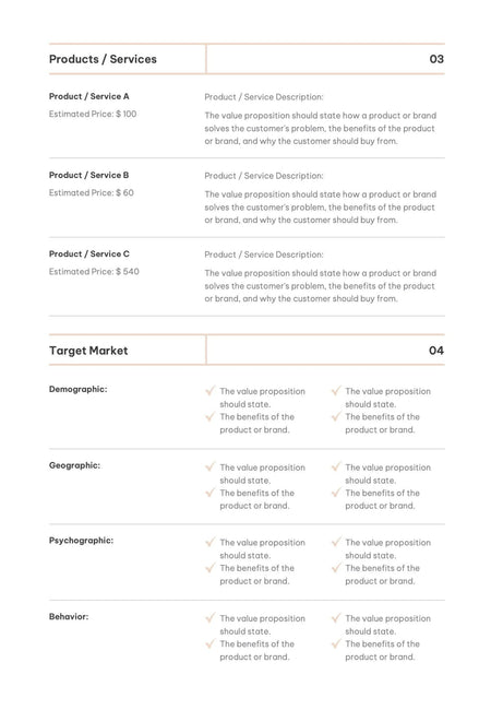 Business-Plan-Templates Documents Light Orange Business Plan Template S01022301 powerpoint-template keynote-template google-slides-template infographic-template