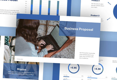 Business-Proposal-Deck Slides Dark Pastel Blue Clean and Professional Presentation Business Proposal Template S10142201 powerpoint-template keynote-template google-slides-template infographic-template