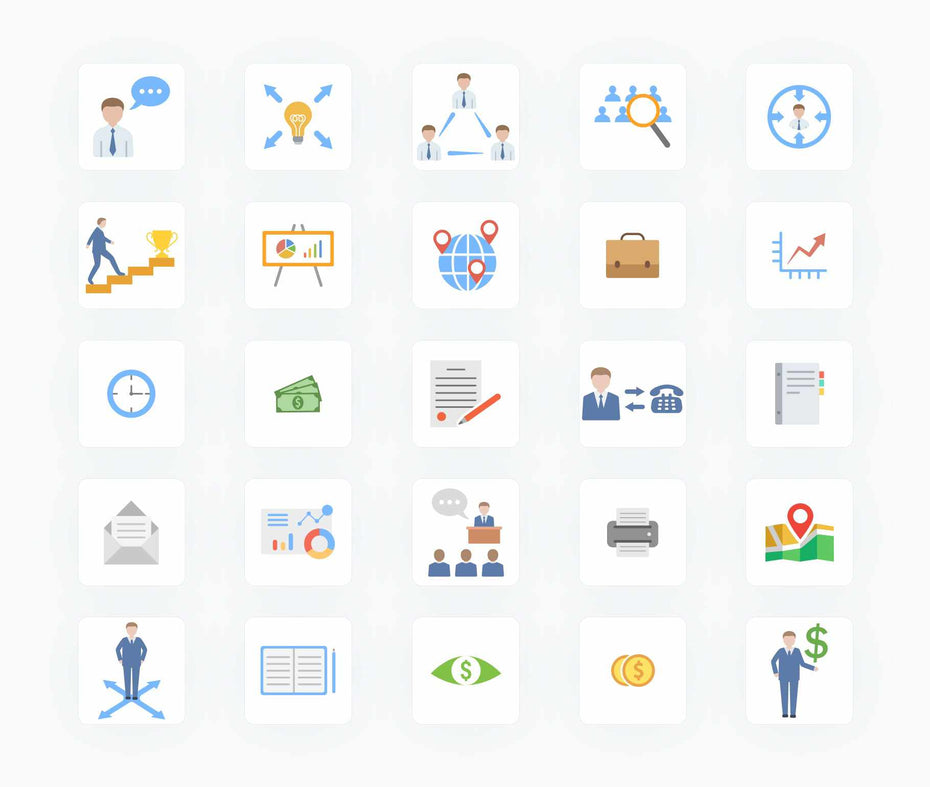 Company Overview Flat Vector Icons S11262101-Icons-Company-Overview-Vector-Icons-Powerpoint-Keynote-Google-Slides-Adobe-Illustrator-Infografolio