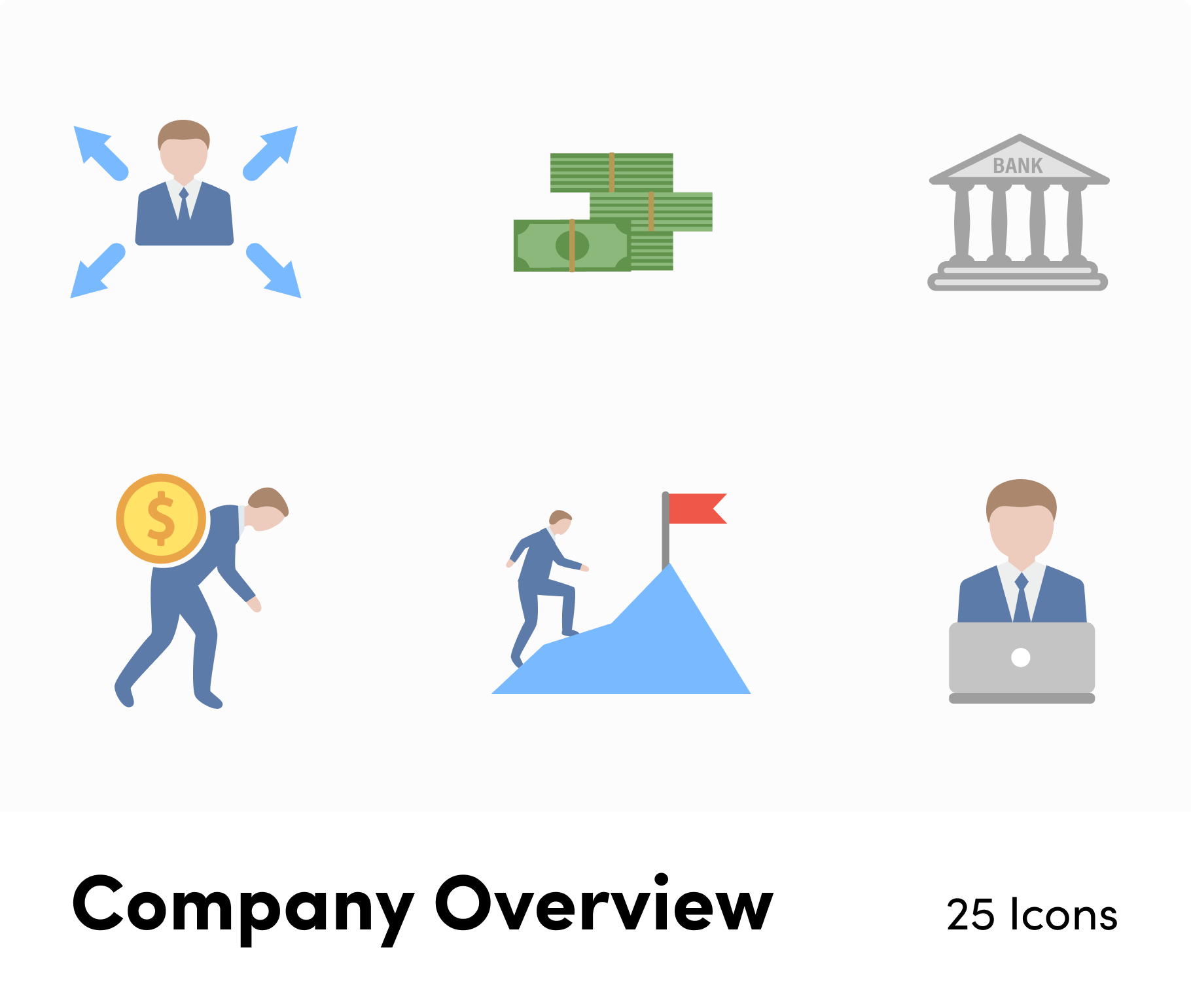 Company Overview Flat Vector Icons S11262103-Icons-Company-Overview-Vector-Icons-Powerpoint-Keynote-Google-Slides-Adobe-Illustrator-Infografolio