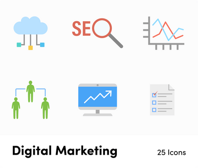 Digital Marketing Flat Vector Icons S11262101-Icons-Digital-Marketing-Flat-Vector-Icons-Powerpoint-Keynote-Google-Slides-Adobe-Illustrator-Infografolio