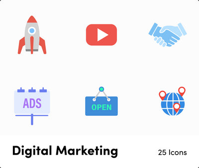 Digital Marketing Flat Vector Icons S11262104-Icons-Digital-Marketing-Flat-Vector-Icons-Powerpoint-Keynote-Google-Slides-Adobe-Illustrator-Infografolio