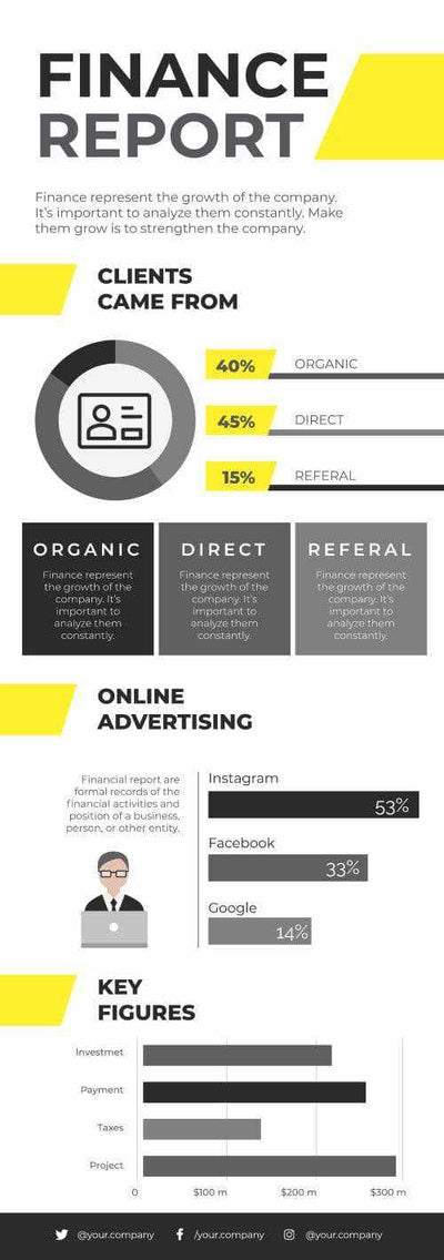 Finance Infographics V33-Finance-Powerpoint-Keynote-Google-Slides-Adobe-Illustrator-Infografolio