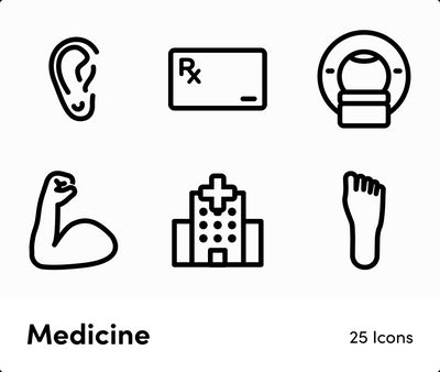 Medicine-Outline-Vector-Icons Icons Medicine Outline Vector Icons S12162103 powerpoint-template keynote-template google-slides-template infographic-template